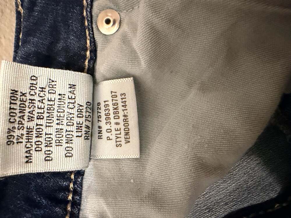 Daytrip Virgo Bootcut Jeans Dark Wash 30 L - Picture 8 of 8
